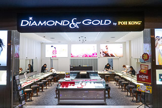 Diamond and Gold by Poh Kong